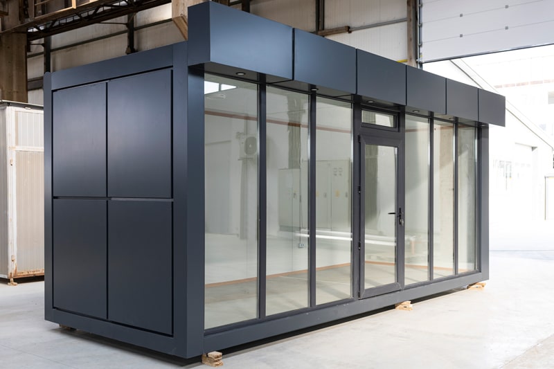 container magazin, container showroom, container birou