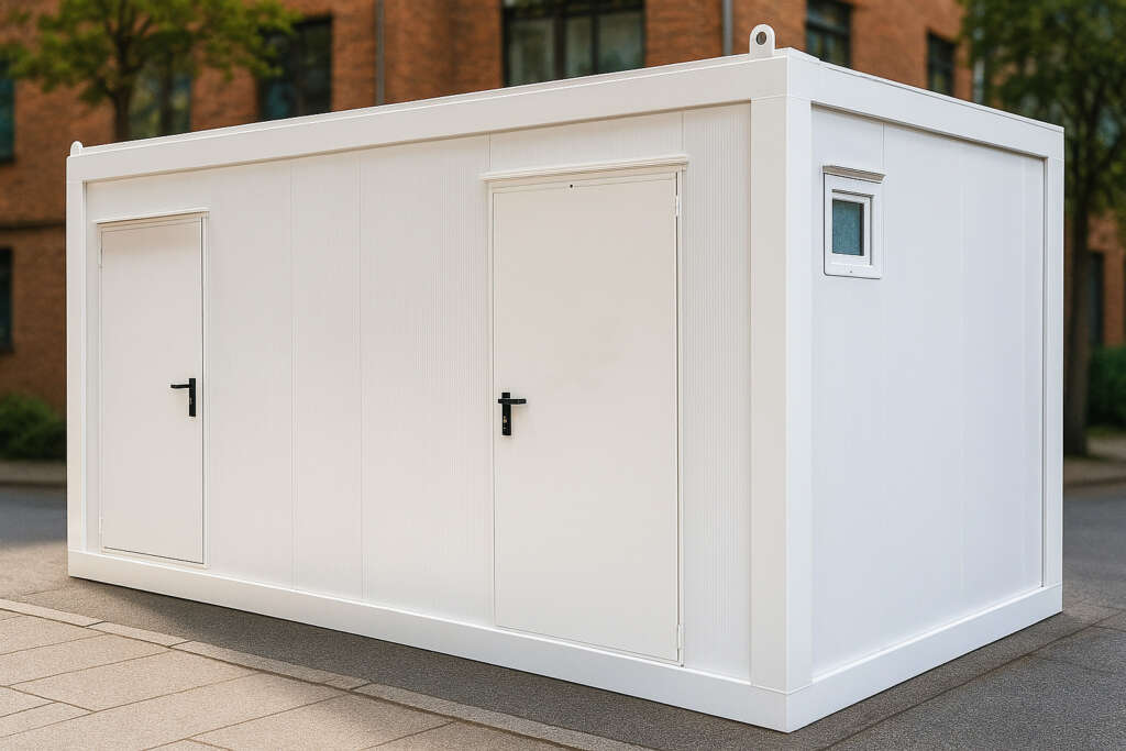 Container Sanitare, folosite pe santier pentru muncitori, folosite la concerte, folosite pentru situații de urgente